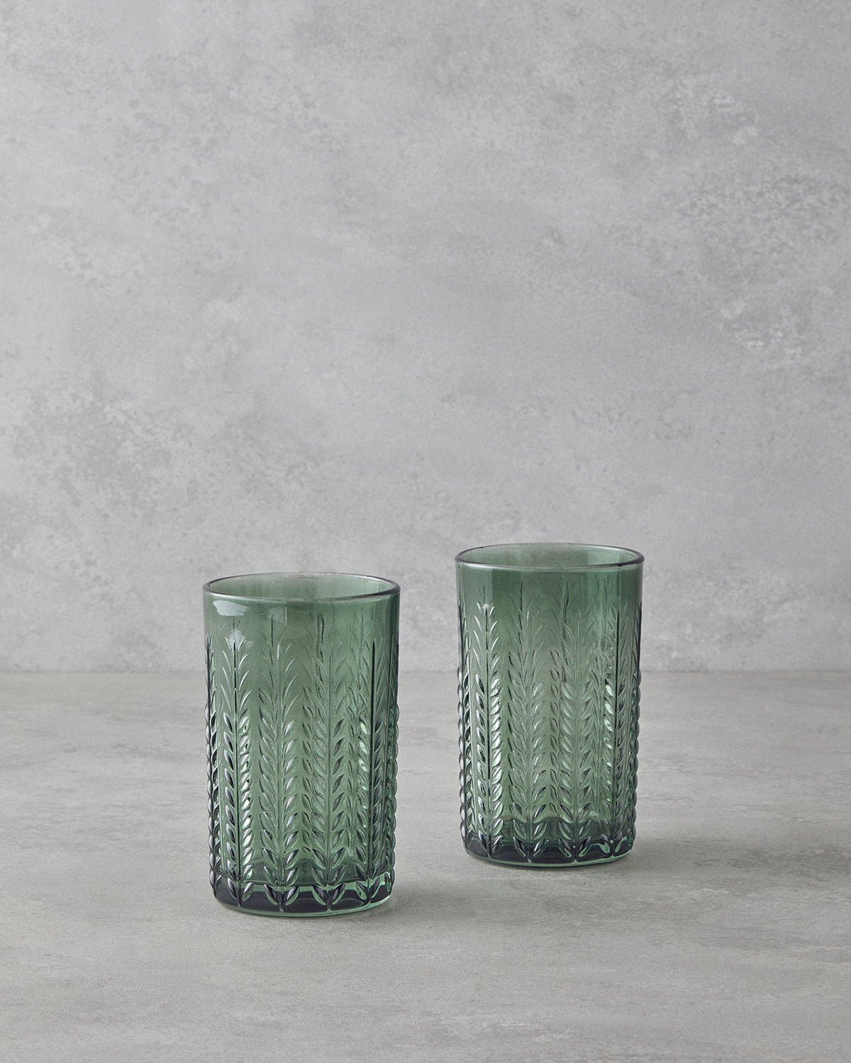 Plantopia Glass 2 pcs Glass 400 ml Green