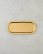 Emma Metal Tray - Silver - 31.5 cm