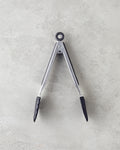 Stainless Steel Tongs 26 cm Black