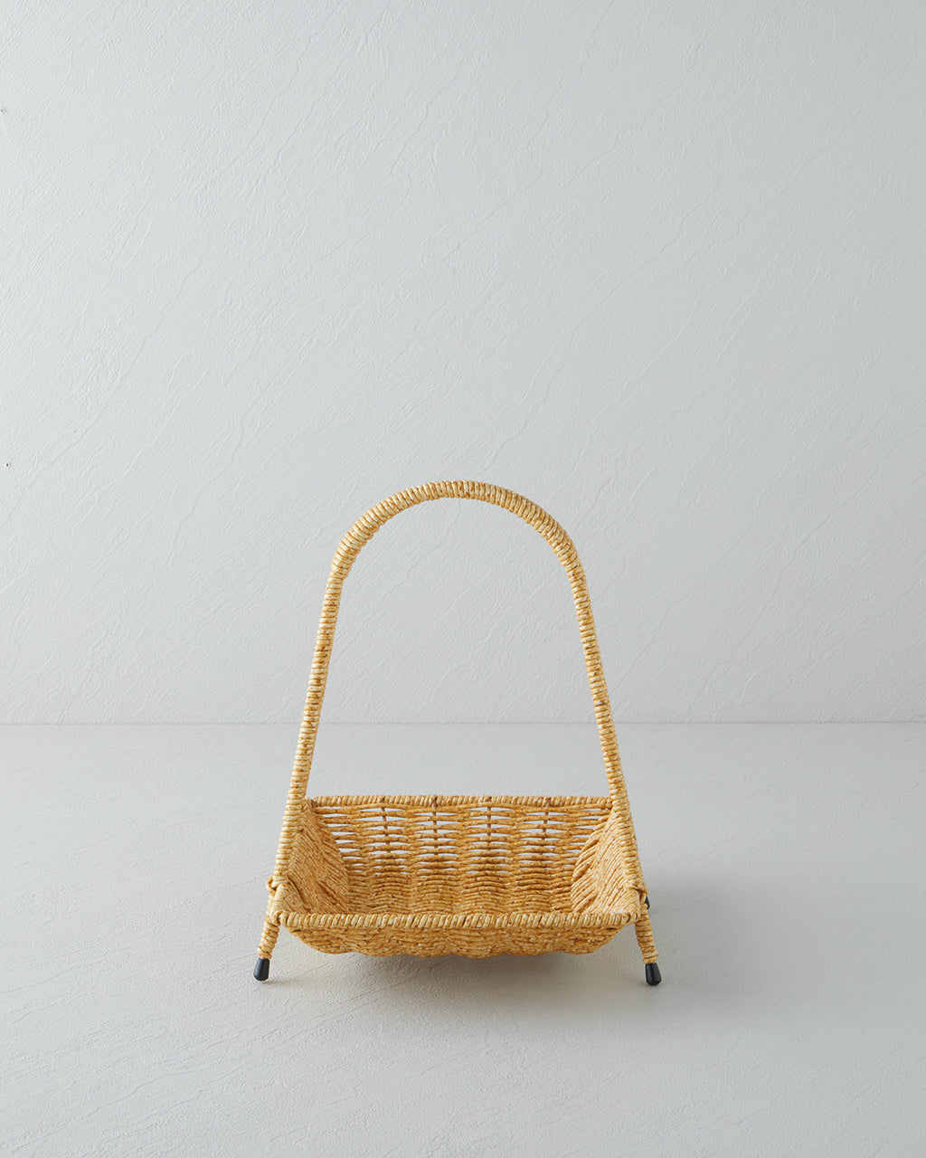 Plastic Rattan Cookie Stand Light Brown (view 4)