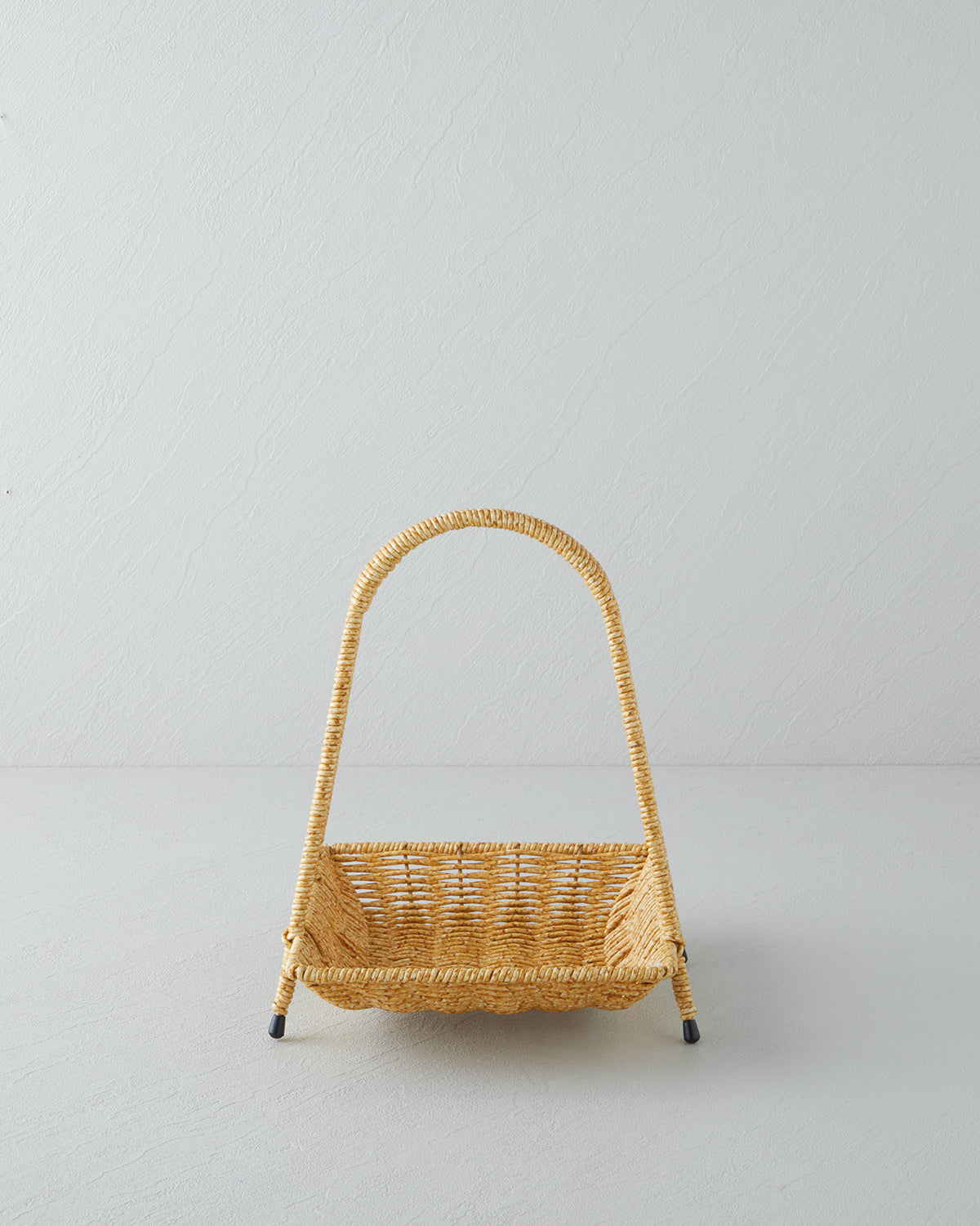 Plastic Rattan Cookie Stand Light Brown (view 4)