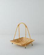 Plastic Rattan Cookie Stand Light Brown (view 5)