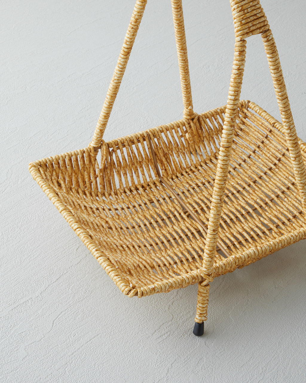 Plastic Rattan Cookie Stand Light Brown (view 6)