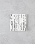 Paper 20 pcs Napkin 33x33 cm Black - White
