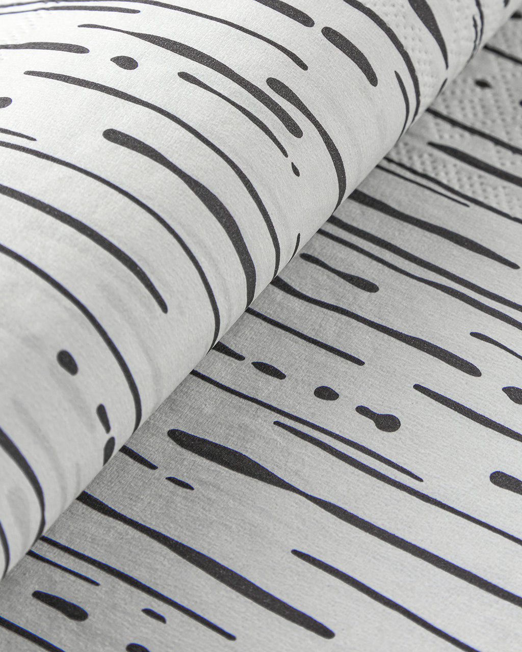 Paper 20 pcs Napkin 33x33 cm Black - White (view 3)