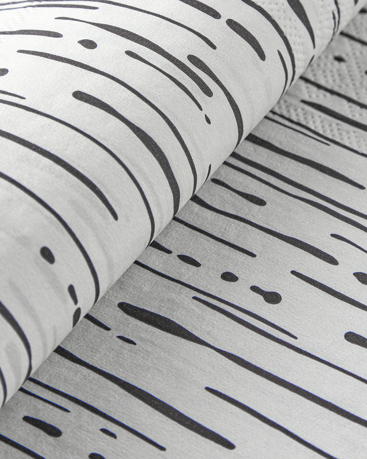 Paper 20 pcs Napkin 33x33 cm Black - White (view 3)