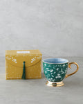 New Bone China Mug 460 ml Green