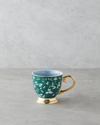 New Bone China Mug 460 ml Green (view 2)