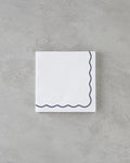Latona Paper 20 pcs Napkin 33x33 cm Black - White