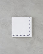 Latona Paper 20 pcs Napkin 33x33 cm Black - White