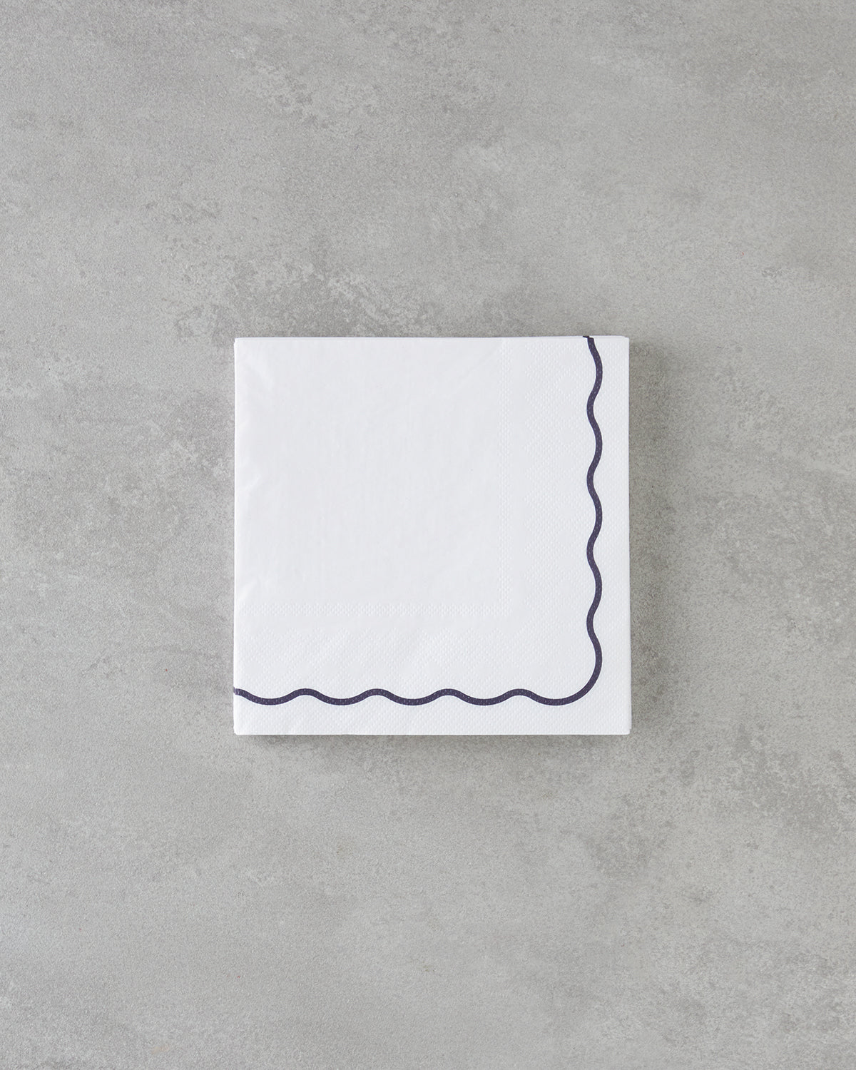 Latona Paper 20 pcs Napkin 33x33 cm Black - White