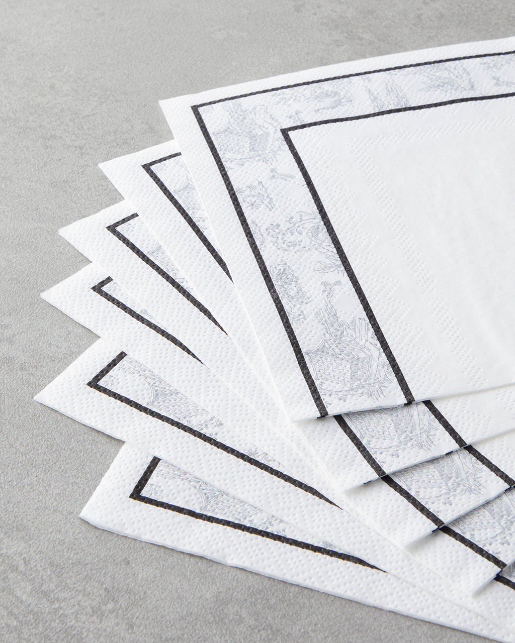 Paper 20 pcs Napkin 33x33 cm White (view 2)