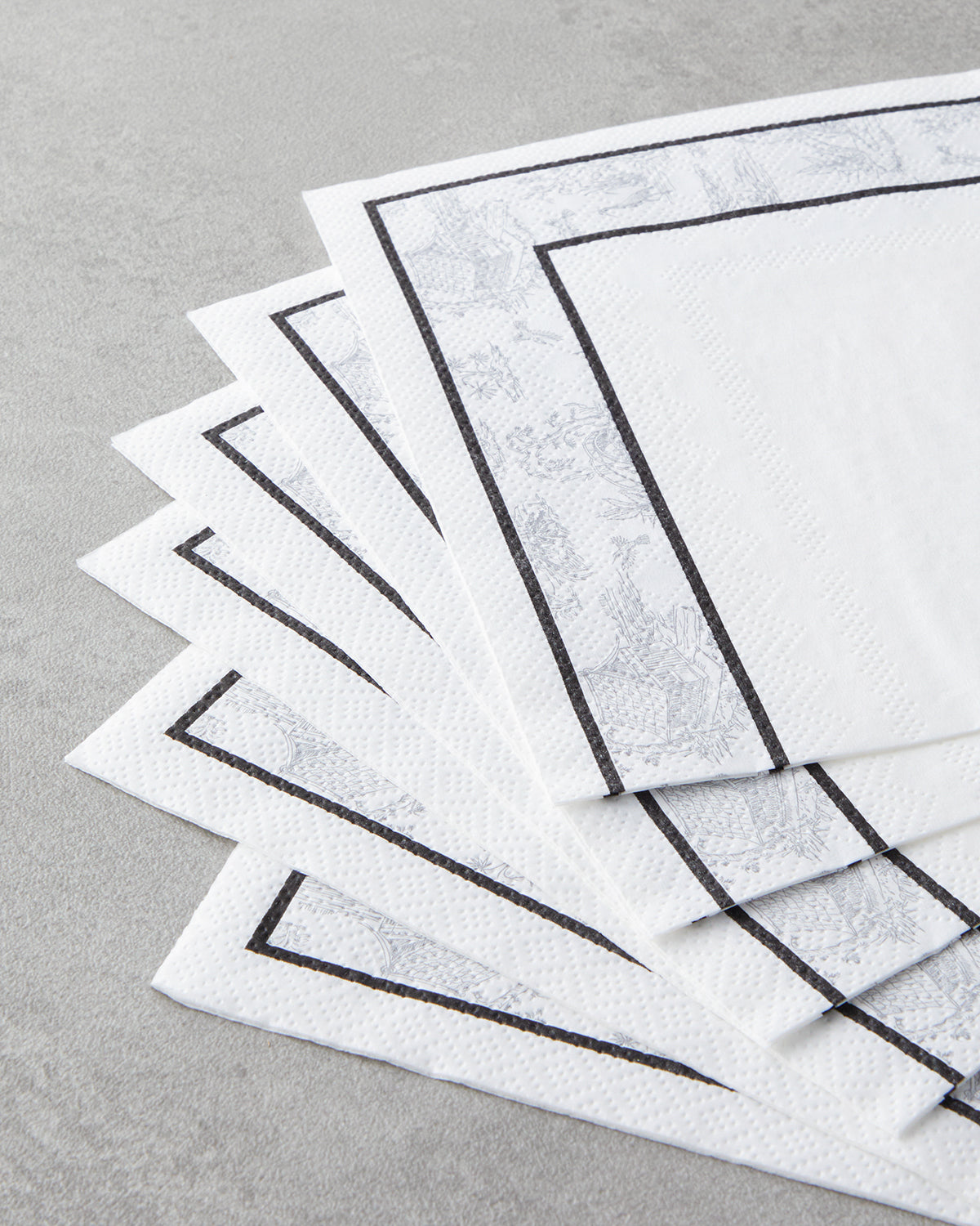 Paper 20 pcs Napkin 33x33 cm White (view 2)