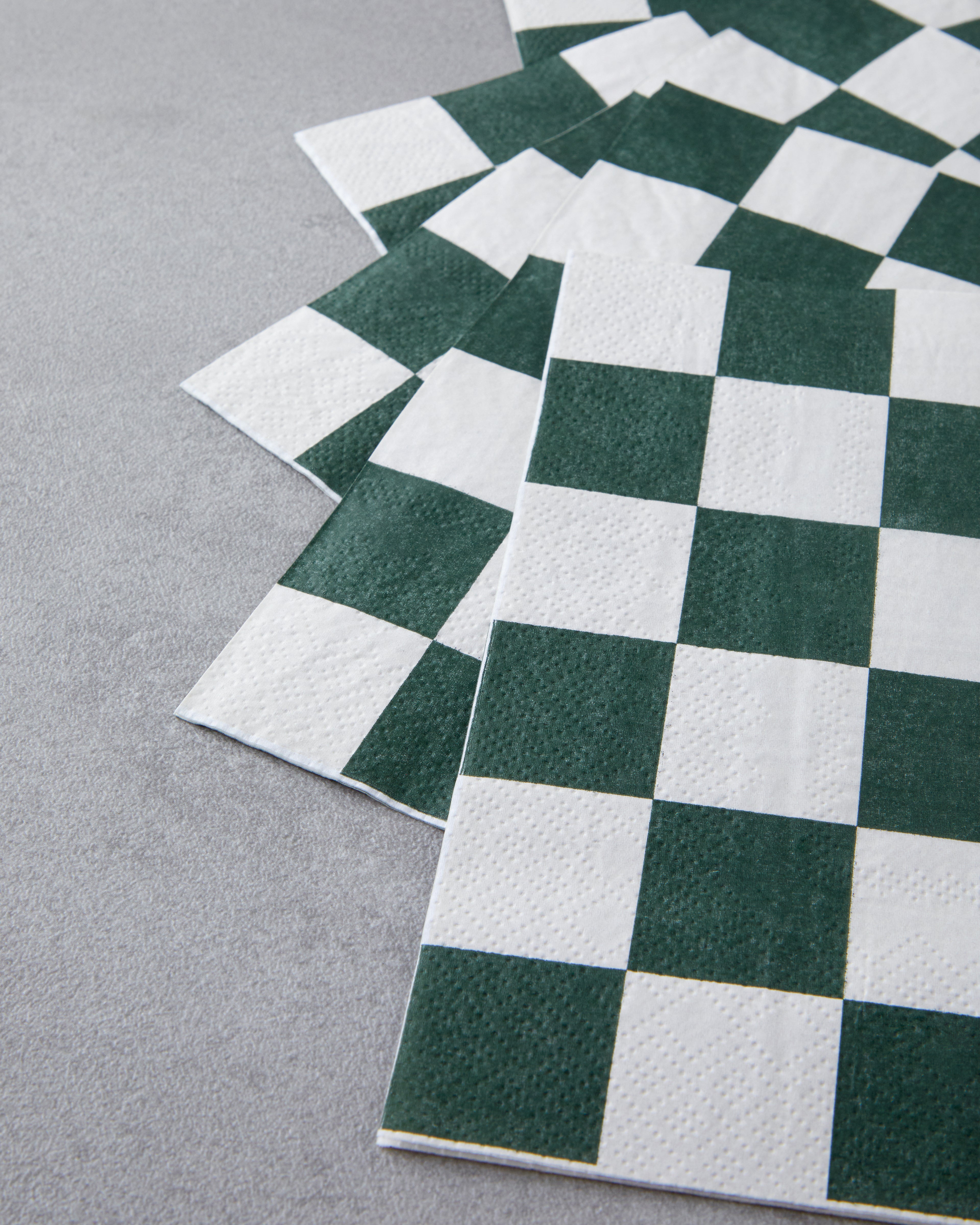 Dalmata Paper 20 pcs Napkin 33x33 cm Green (view 2)