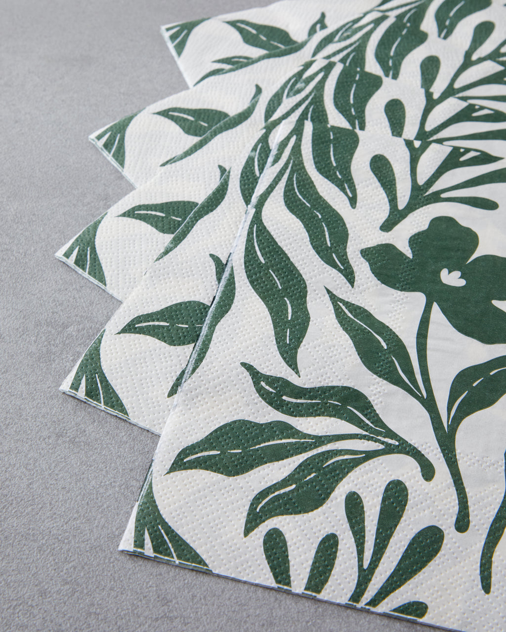 Paper 20 pcs Napkin 33x33 cm Green (view 2)