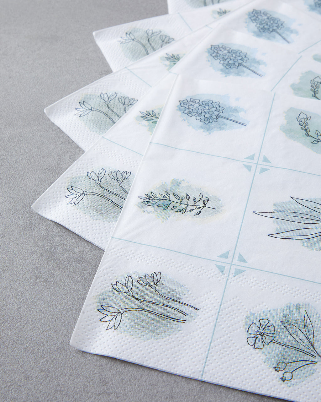 Paper 20 pcs Napkin 33x33 cm Green (view 2)