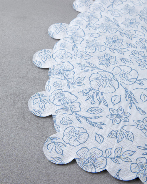 Bluette Paper 20 pcs Napkin 33x33 cm Blue (view 2)