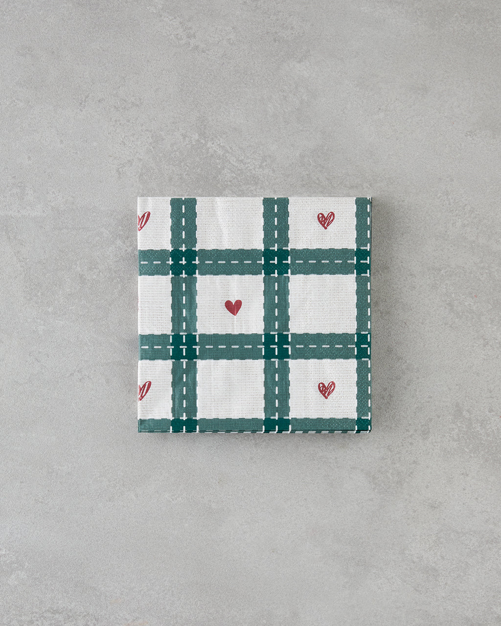 Paper 20 pcs Napkin 33x33 cm Green