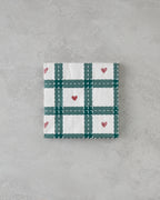 Paper 20 pcs Napkin 33x33 cm Green