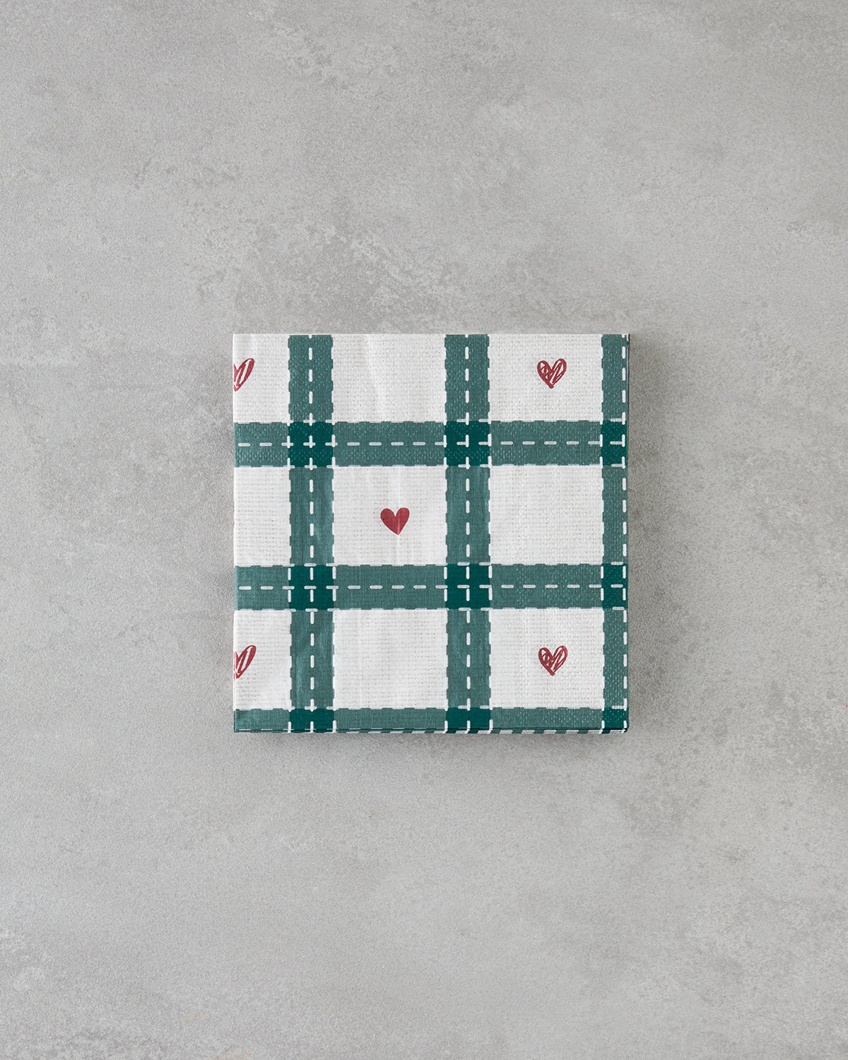 Paper 20 pcs Napkin 33x33 cm Green