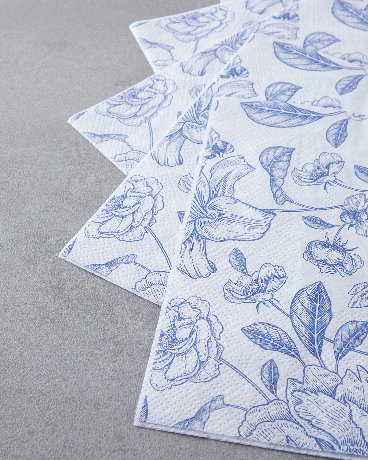 Paper 20 pcs Napkin 33x33 cm Blue (view 2)