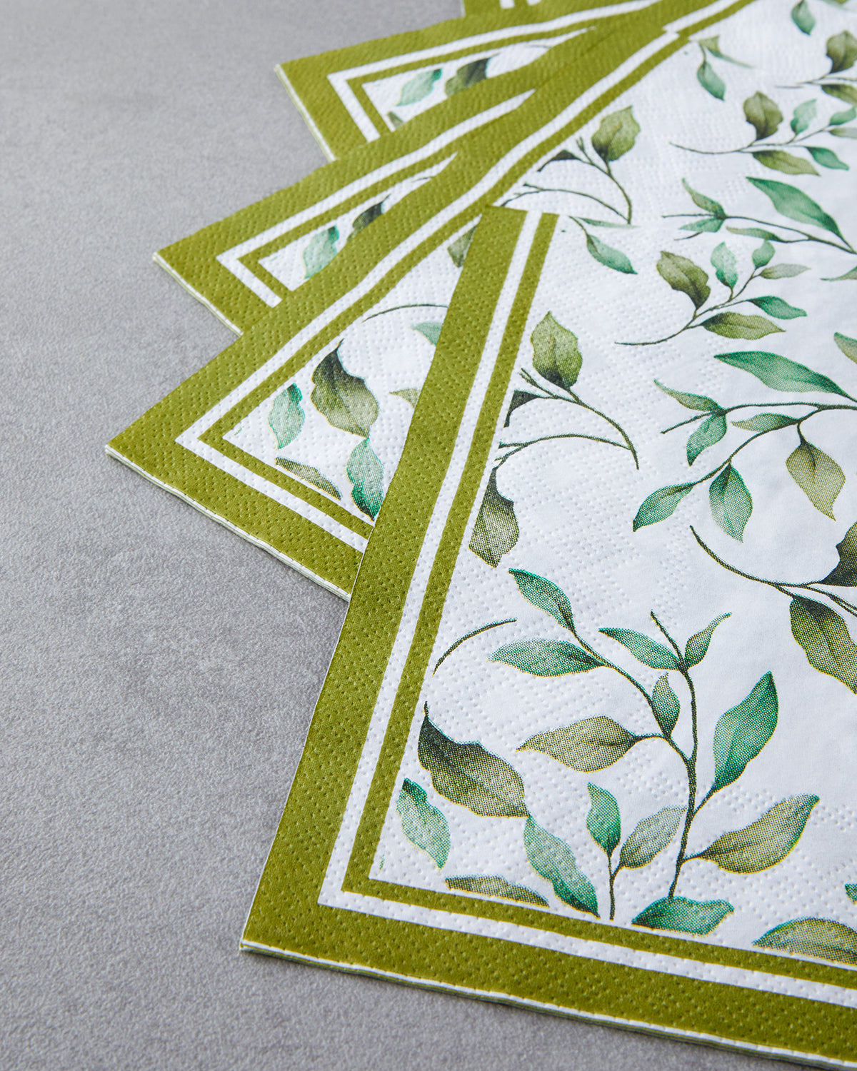 Olith Paper 20 pcs Napkin 33x33 cm Green (view 2)