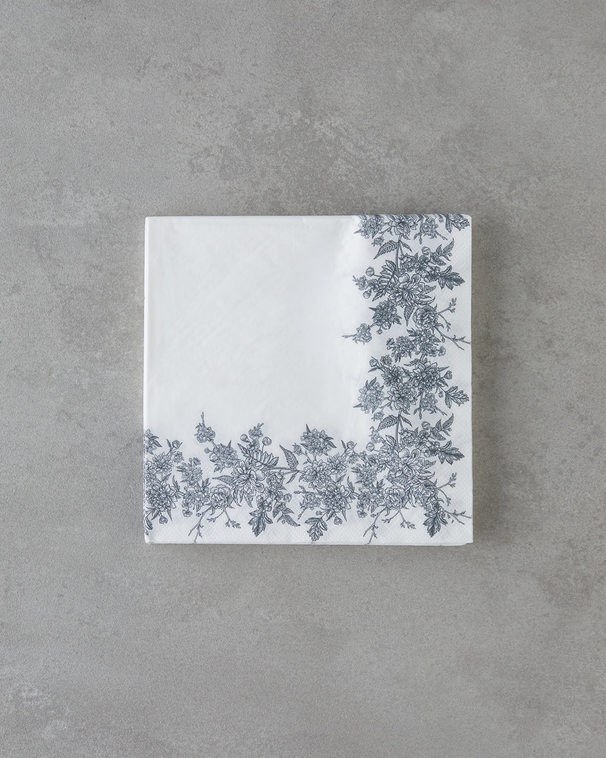 Paper 20 pcs Napkin 33x33 cm White - Green