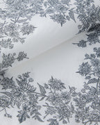 Paper 20 pcs Napkin 33x33 cm White - Green (view 3)
