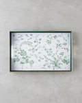 Nature's Green PP Tray 40x26 cm White - Green