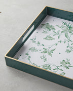 Nature's Green PP Tray 40x26 cm White - Green (view 3)