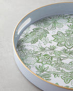 Greenery PP Tray 33 cm White - Green (view 3)