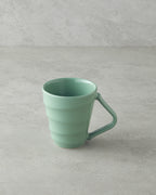 Twisty Ceramic Mug 255 ml Green (view 2)