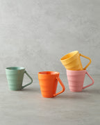 Twisty Ceramic Mug 255 ml Green (view 4)