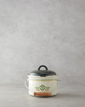 Botanic Garden Enamel Copper Pot Green - 16 cm