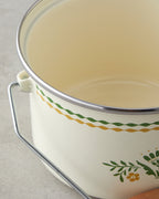 Botanic Garden Enamel Copper Pot Green (view 3)