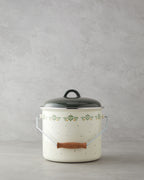 Botanic Garden Enamel Copper Pot Green (view 4)