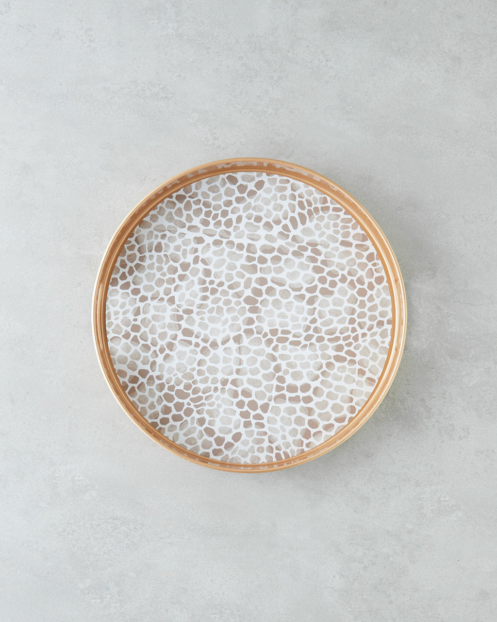 Lapidem PP Tray 33 cm Gold