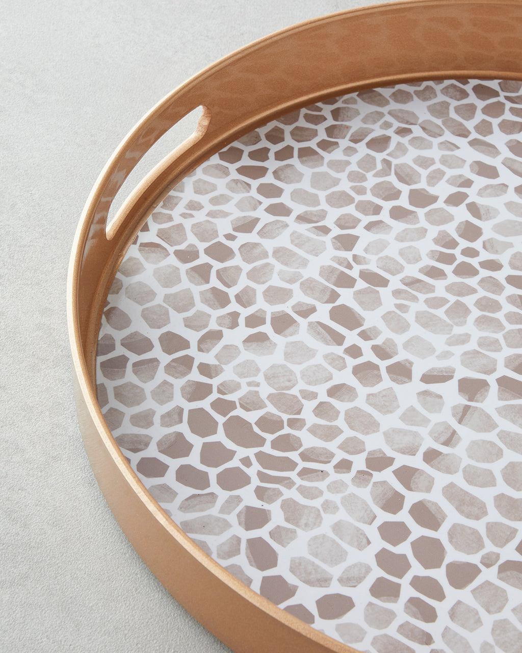 Lapidem PP Tray 33 cm Gold (view 3)
