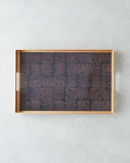 Terra PP Tray 40x26 cm Brown - Gold
