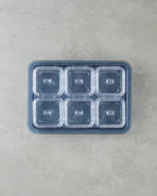 Axel Acrylic with 6 Sections Breakfast Container 25x35 cm - Anthracite (view 2)