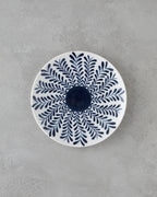 Via Porcelain 6 pcs Cake Set 21 cm White - Navy Blue (view 4)