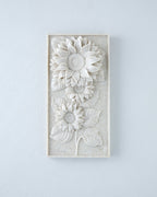 Flower Wall Accessory 17.5x5.5x34.5 cm Beige