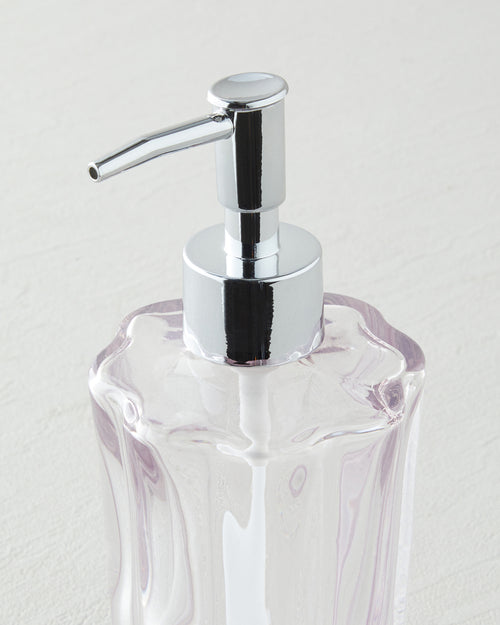 Anna Bathroom Soap Dispenser 14.5 cm Pink (view 2)