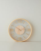 Cara Wall Clock 30 cm Cream