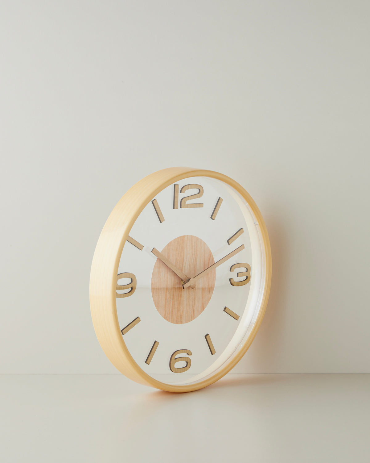 Cara Wall Clock 30 cm Cream (view 2)