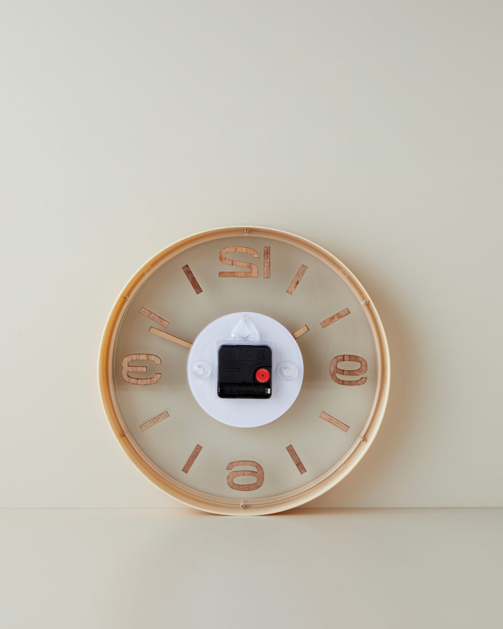 Cara Wall Clock 30 cm Cream (view 3)