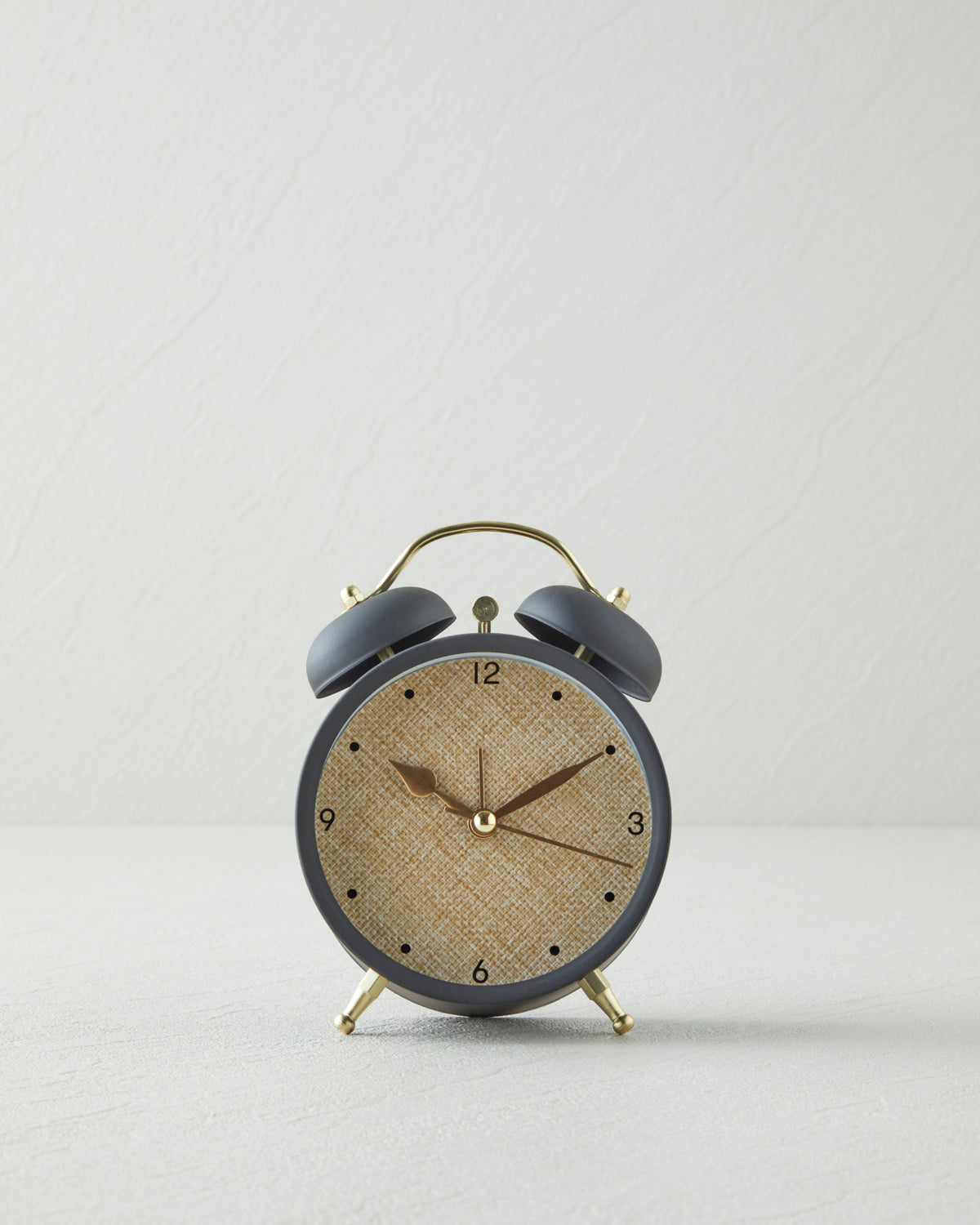 Lunel Clock 13 cm Black