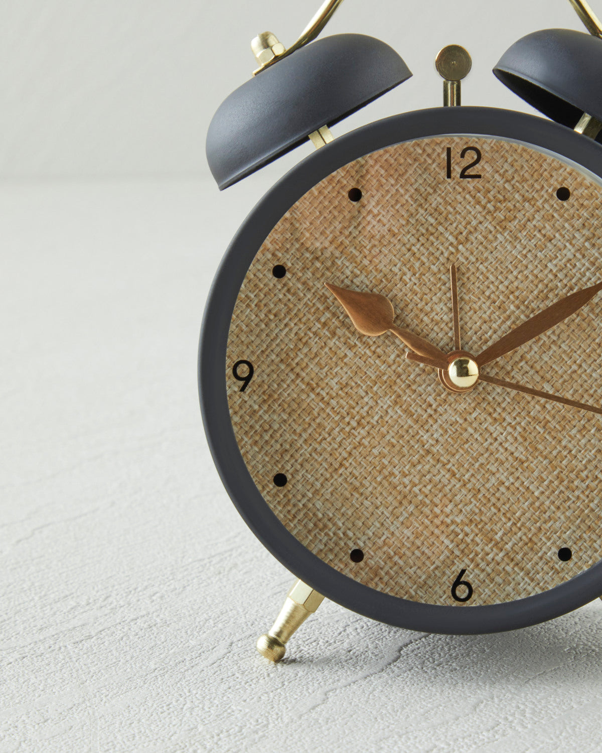 Lunel Clock 13 cm Black (view 4)
