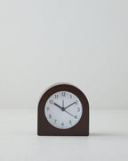 Cella Clock 10 cm Brown