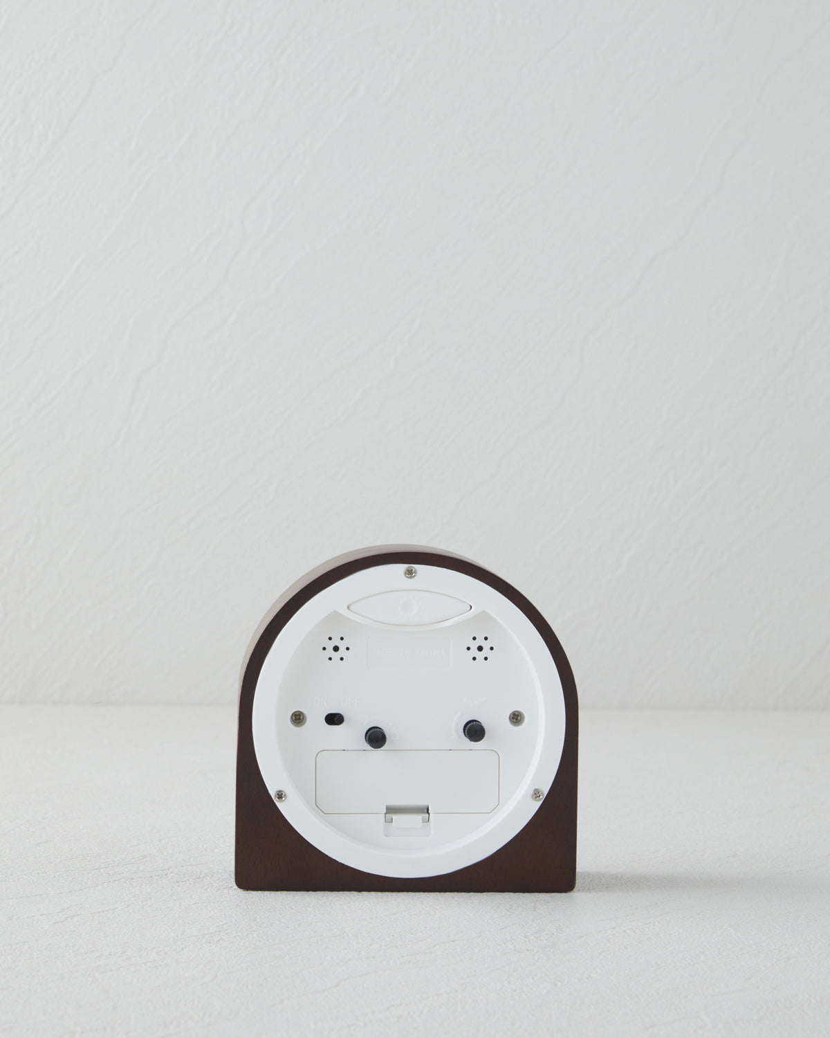 Cella Clock 10 cm Brown (view 3)